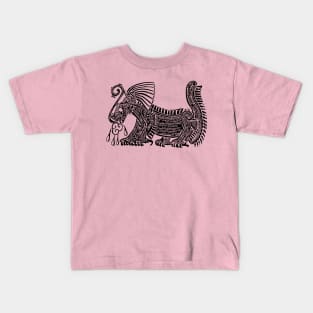 Teotihuacan Jaguar T-Shirt Kids T-Shirt